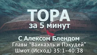 Тора за 5 минут с Алексом Блендом  Отрывки Ваикаэль и Пэкудей