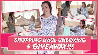 SHOPPING HAUL UNBOXING + SPECIAL ANNOUNCEMENT! | Small Laude
