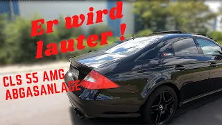 CLS 55 AMG - Sound // Stage 1 Abgasanalge // Sound and Acceleration