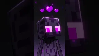 ♪Piu Piu Piu~ Cute Baby Enderman! | Tiktok Music | Minecraft Animation #shorts