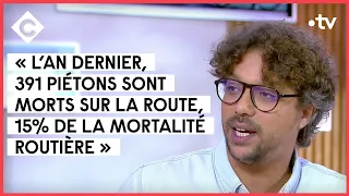 Le 5 sur 5 - Les piétons risquent de plus en plus leur vie - C à Vous - 08/11/2021