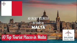 10 Top Tourist Places in Malta - Trending Travel Video 2020