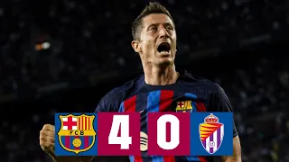 BARÇA 4-0 VALLADOLID | LALIGA 2022/23 MD3