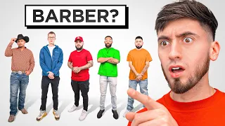 GUESS THE SECRET FAKE BARBER!