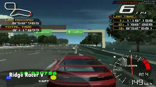 PS2 Racing Games - Ridge Racer V - 167 - PCSX2 Footage.