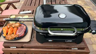 Grilling On The Weber Lumin Electric Grill