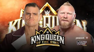 FULL MATCH - Gunther vs. Brock Lesnar: WWE King & Queen of the Ring 2024