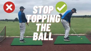 HOW TO STOP TOPPING THE GOLF BALL - 2 Key moves to stop this major cause of topping the golf ball