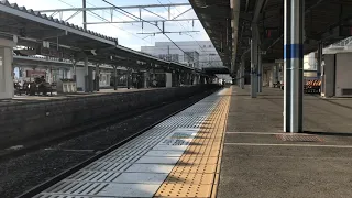 E353系 特急あずさ46号 新宿行き松本駅連結作業