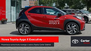 Nowa Toyota AYGO X Executive 1.0 VVT-i 72 KM Multidrive S