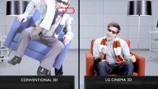LG CINEMA 3D Smart TV vs Conventional 3D #9