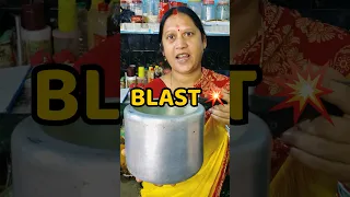 Cooker Blast😨💥 #shorts #vlog #minivlog #tranding #comedy