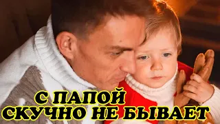 Влад Топалов показал трогательные моменты общения с сыном Мишей