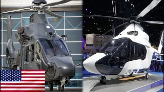 AMAZING video airbus helicopter HM160 and airbush helicopter HM160 gray and white color