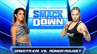Dakota Kai Vs Ronda Rousey - SmackDown 3 Feb 2023 #WWE2K23