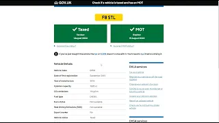 How to check MOT History & Status using Government Website