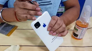 Redmi 9A converted in iPhone 11 Pro | Apple Lamination Trick