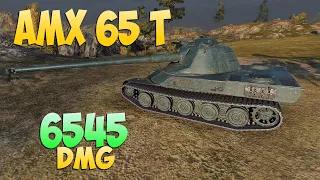 AMX 65 t - 6 Frags 6.5K Damage - Ugly duck! - World Of Tanks