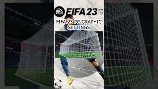 FIFA 23 PC Graphics Settings #fifa23 #shorts #fifa23pc #fifa #nextgen