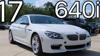 2017 BMW 6 Series 640i Gran Coupe REVIEW, Start Up, Exhaust