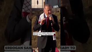 “Netanyahu Is A Terrorist” | Erdogan Threatens To Declare Israel A “War Criminal”