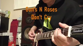 Guns N' ROSES Don’t Cry Cover