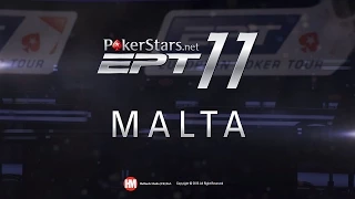 Main Event EPT 11 Malte 2015, Tournoi de Poker Live, Jour 2 – PokerStars