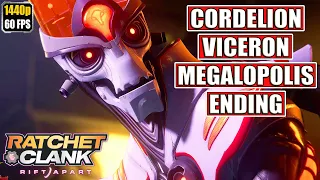 Ratchet & Clank Rift Apart Gameplay Walkthrough [Full Game Ending PC - Kedaro Station - Megalopolis]