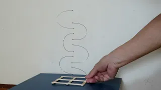 テンセグリティ構造・単一糸の作り方  How to make Tensegrity Structures - Single String