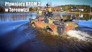 Pływający BRDM 2 w Terenwizji