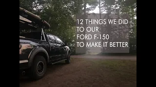 F-150 Upgrades - 12 Things we did to our F-150 to make it better.
