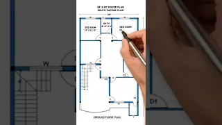 34x60 house plan| 4bhk house plan| #houseplan #housedesign #youtubevideos