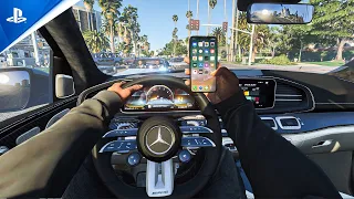 ⁴ᴷ⁶⁰ GTA 5 PC REAL LIFE Graphics - POV Mercedes-Benz GLE63s AMG - i9 12900k & RTX 3090 Ti Gameplay!