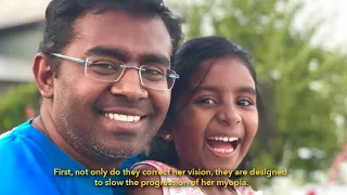 Aashini's story: an active lifestyle with MiSight® 1 day for myopia control