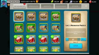 366 KINGDOM SUPPLY CHEST OPENING!!!! RISE OF KINGDOMS