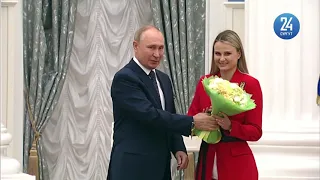 Президент России наградил югорских олимпийцев и паралимпийцев