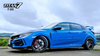 FK8 CIVIC TYPE-R  / TITAN7 T-S5 WHEELS