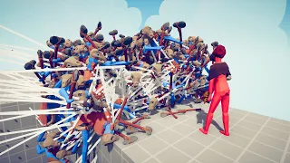 SPIDER GOD vs 100x UNITS - Totally Accurate Battle Simulator TABS
