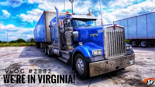 WE'RE IN VIRGINIA! | My Trucking Life | Vlog #2882