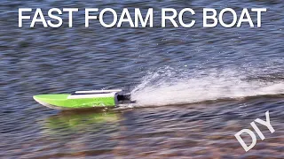 How To Make Fast RC Boat. Diy Single Motor RC Boat