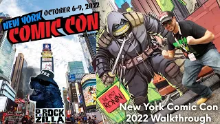 New York Comic Con 2022 | Chilled Walkthrough with PRockZilla |