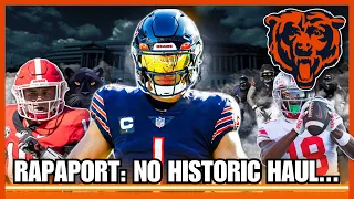 CHICAGO BEARS UPDATE! NO TRADE PARTNERS EMERGE FOR "HISTORIC HAUL"! FIELDS DONE?