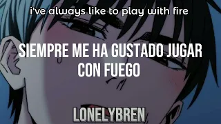 Play with fire - Sam Tinnesz ||• Lirycs –Español - English– •||