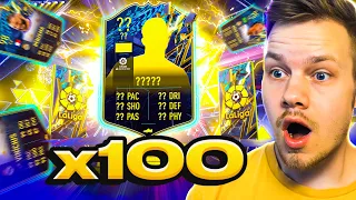 JEG ÅBNEDE 100 LA LIGA TOTS PACKS OG FIK DET HER!