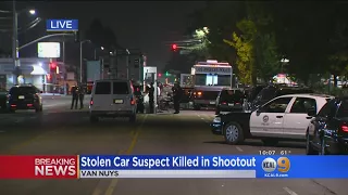 Suspect Killed, 2 Arrested In Van Nuys Officer-Involved Shooting