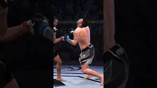 UFC / Масвидаль вырубил соперника с колена в прыжке