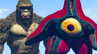 King Kong 2021 vs Starro - MonsterVerse