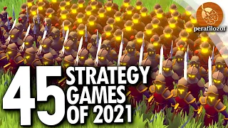45 Strategy games of 2021💠Best of Indie & AAA ▶Top RTS, 4X, turn based, tactical RPG, simulation