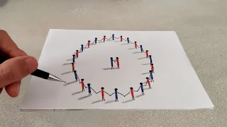 very easy 3d drawing