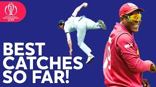 Stokes, de Kock, Cottrell | BEST CATCHES So Far | ICC Cricket World Cup 2019